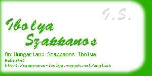 ibolya szappanos business card